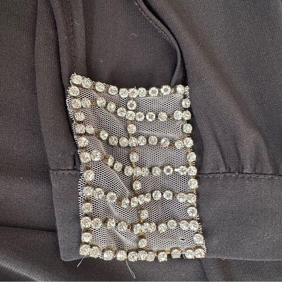 Jovani Black and Silver Dress with Sequin - Picture 7 of 12